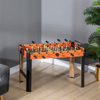 Children's Table Football Table with Non-Slip Handles, Scoreboard and Balls, 118x104x69cm - Borge' Group Limited