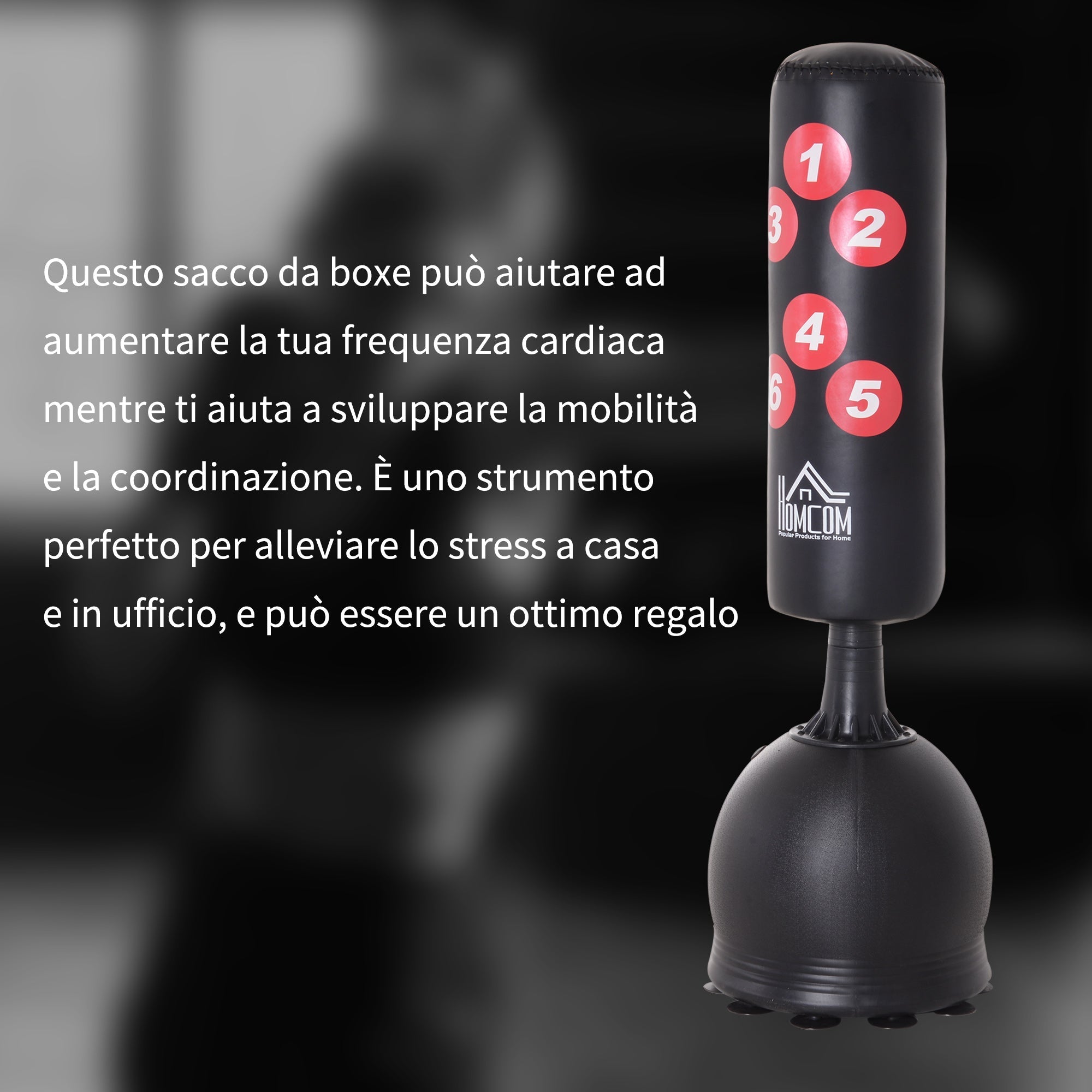 Boxing Punching Bag (50x50x165cm) - Borge' Group Limited