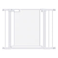 Push-On Extendable Dog Gate with Automatic Closing for Spaces 75-103cm, White - Borge' Group Limited
