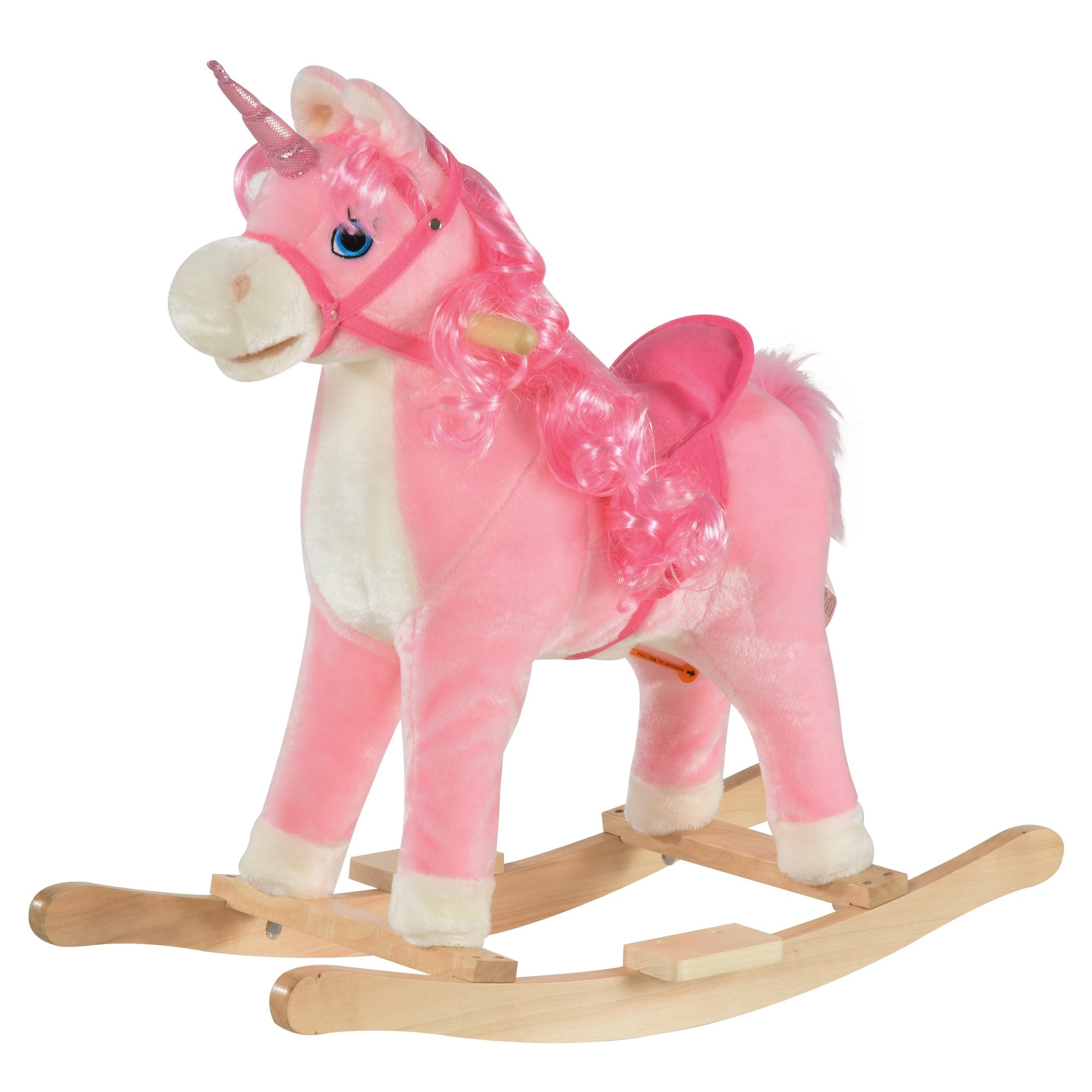 Super Pink Rocking Horse | 36-72 Months - Borgè
