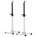 brings universal steel barbell, adjustable height on 12 levels, maximum load 150kg - Borgè