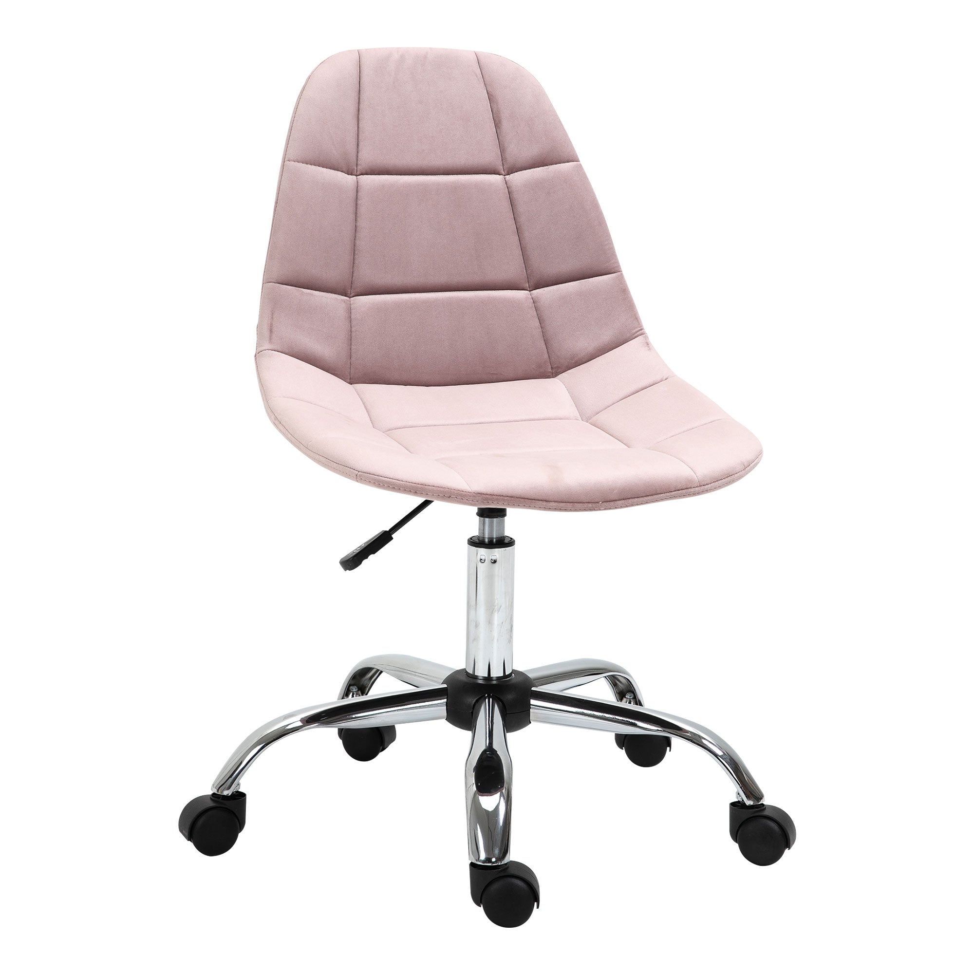 WINTERS | Pink Swivel Chair for Bedroom or Office - Ergonomic Chair - Borgè