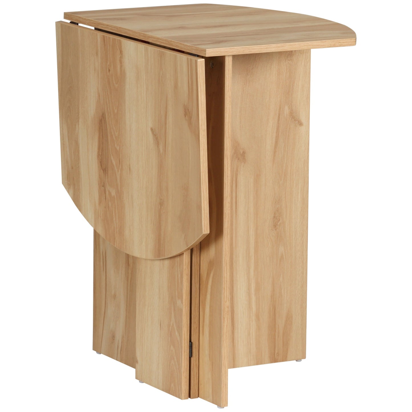 Folding Dressing Table Wooden Space, 90x60x74cm, oak - Borgè