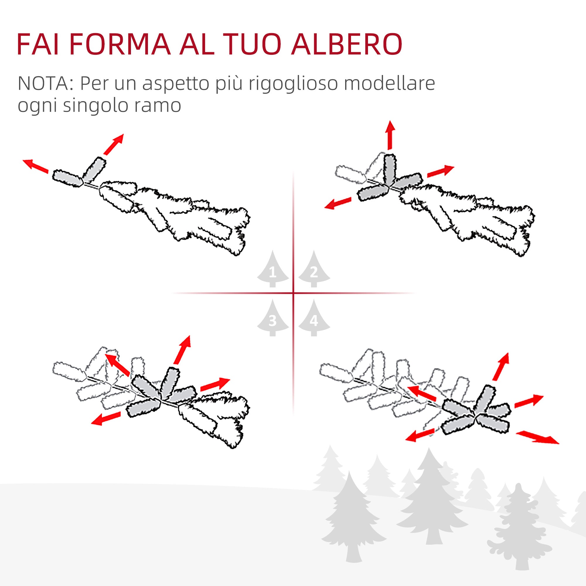 Christmas Tree | 150cm - Borgè