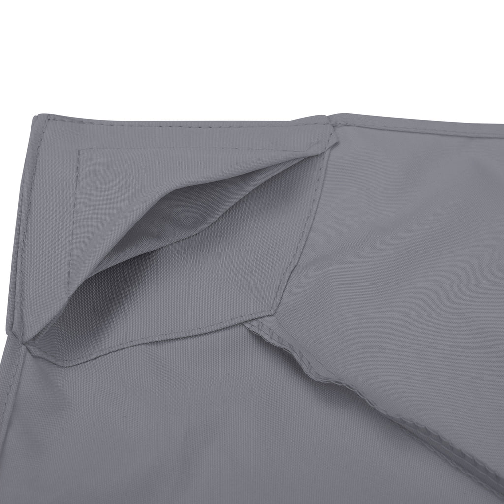 Outsunny spare roof for 3x3m gazebo at 2 levels and UV -resistant, dark gray resistant - Borgè