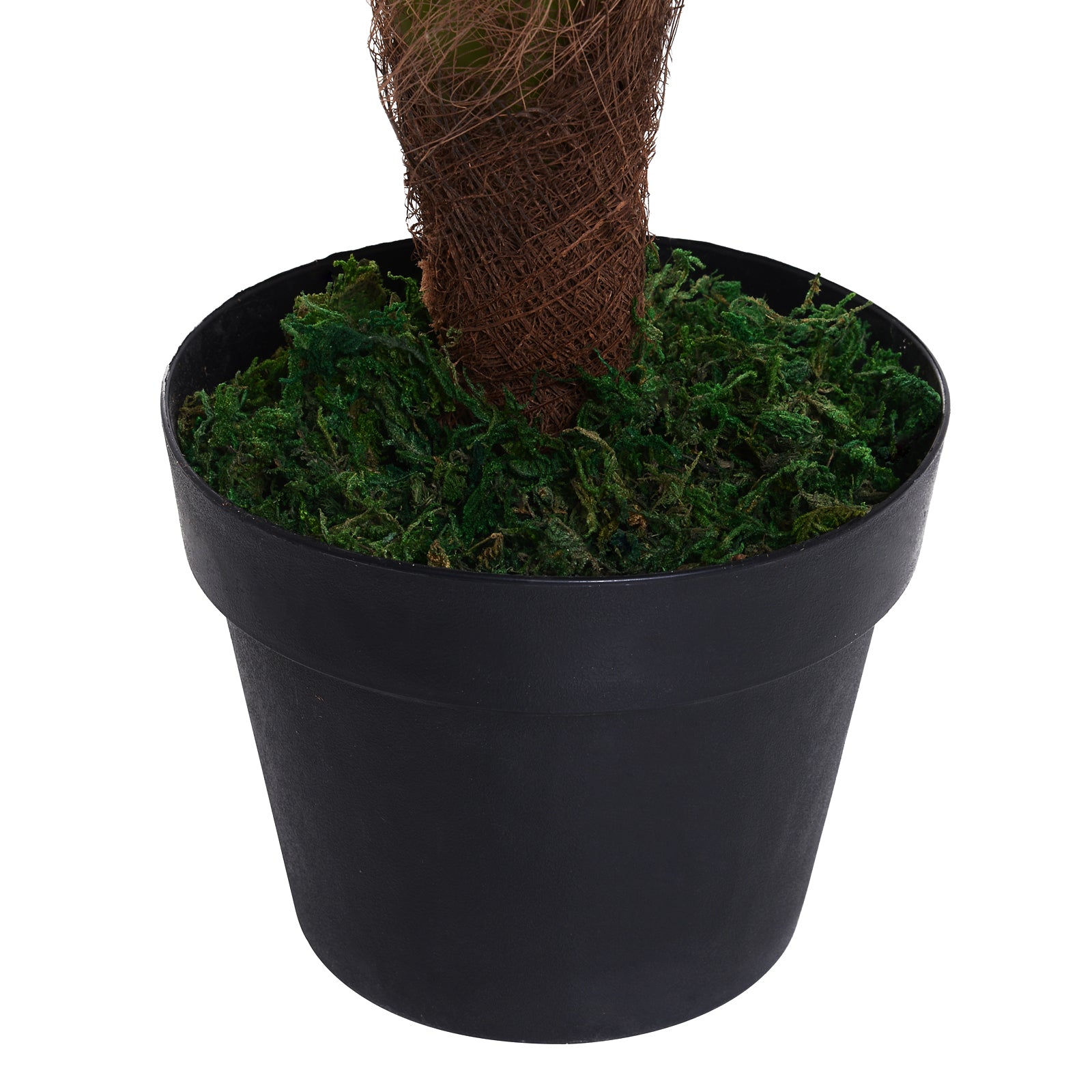 Outsunny Artificial Plan Palma Cycas 123cm high interior and outdoor with vase included - Borgè