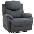 Relaxable Ergonomic Chair Relaxable Armchair With Reclinable backrest and footrests - Borgè
