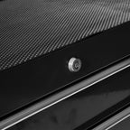 Black Multi-Use Garage Trolley | Board of Utensils For Mechanics | 61.5x33x85cm - Borgè