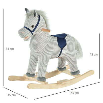 Striped Rocking Horse | 3-6 years - Borgè