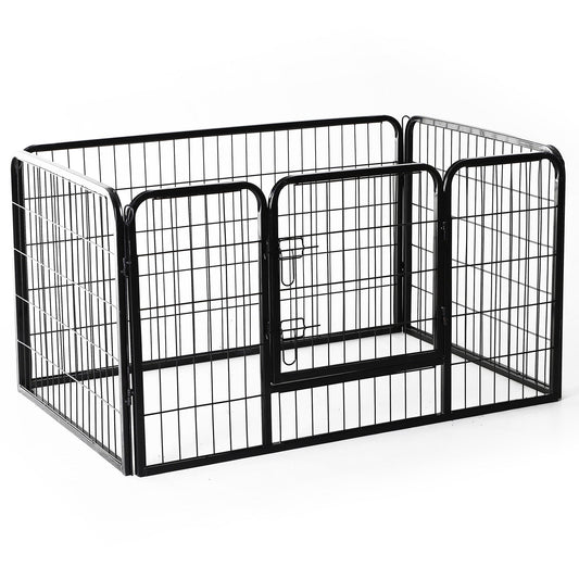 Pawhut Modular Fence for pets 125x80x70cm - Borgè