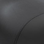 Homcom work stool in saddle with wheels and adjustable height for hairdresser shops and tattoo, 52x53x49-61cm black - Borgè