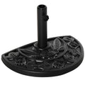 Garden Umbrella Base with 35mm / 38mm / 48mm Pole Cement Φ50x32x32cm - Borge' Group Limited