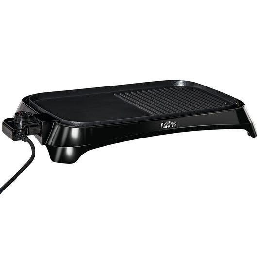Electric Grilled 1600W non-stick with 2 plates, temperature 90-200 °