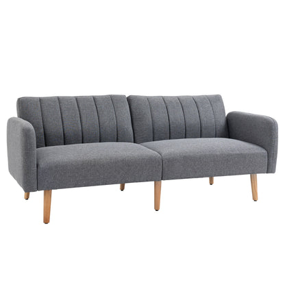 DAKOTA | Grey 2 Seater Sofa Bed with Reclining back rest - Borgè