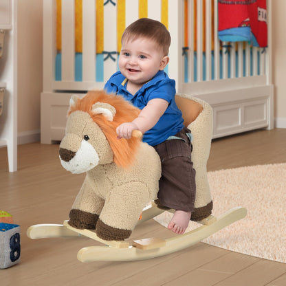 Beige Rocking Lion | 2-3 Years - Borgè