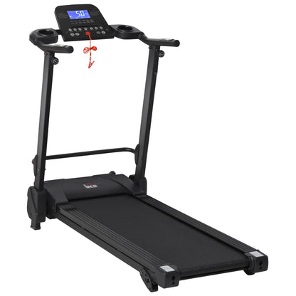 Folding Treadmill 14km/h with 5 Programs and USB - Borgè