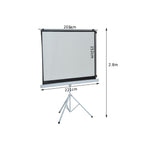 Projection Screen 100'', Tripod | - Borgè