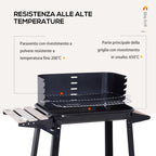 Black Charcoal Barbecue Grill - Borge' Group Limited