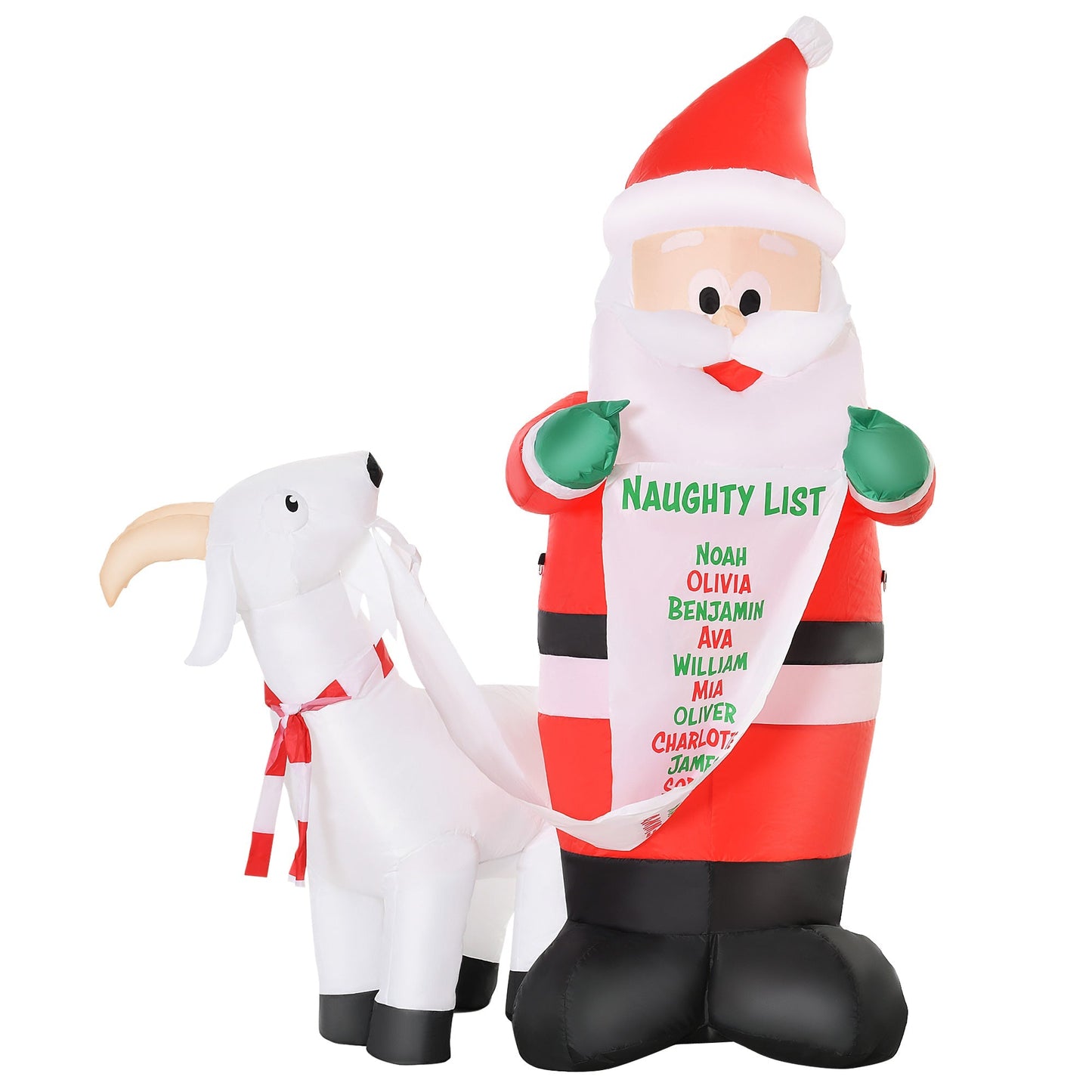 Gigantic Inflatable Santa Claus with LED lights - Borgè