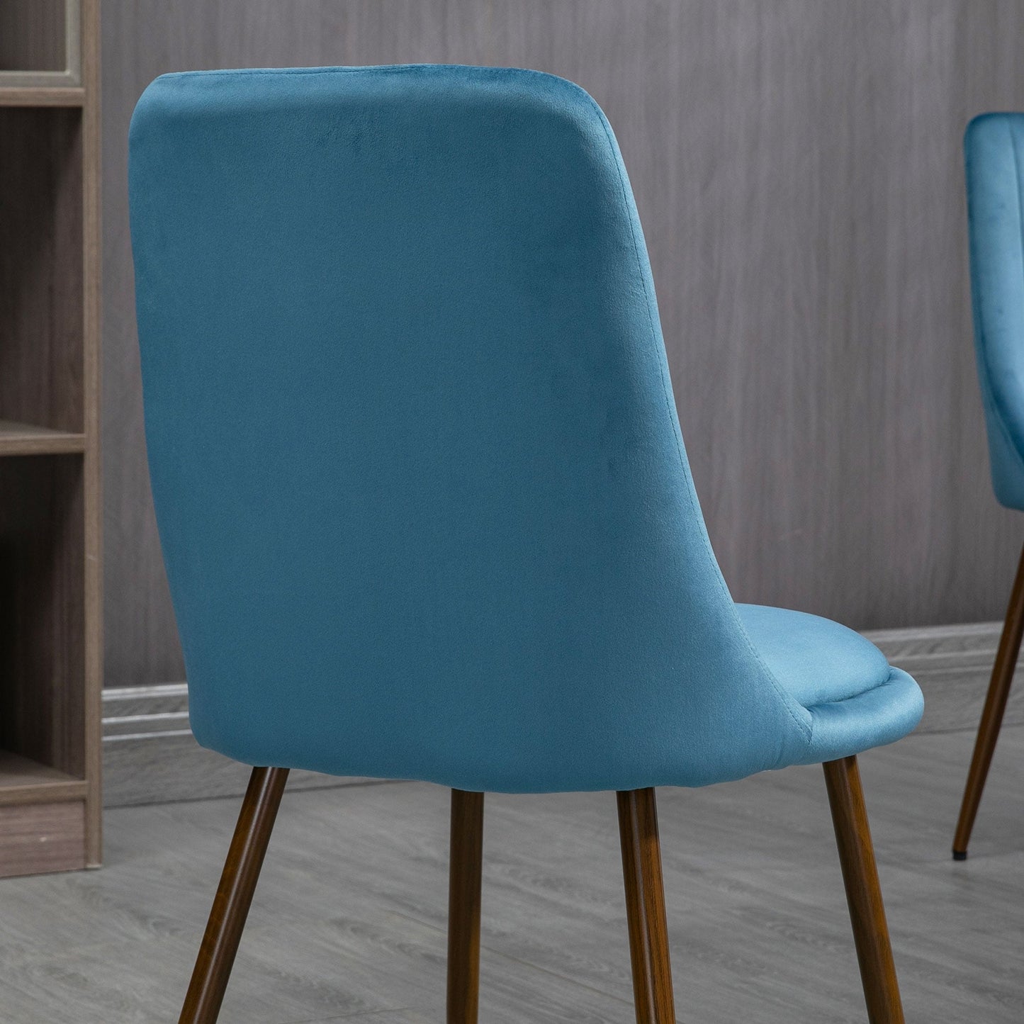 TEAL | Set of 4 Dining Chairs ( 47x55x86 cm ) - Borgè