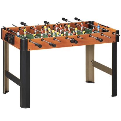 Children's Table Football Table with Non-Slip Handles, Scoreboard and Balls, 118x104x69cm - Borgè