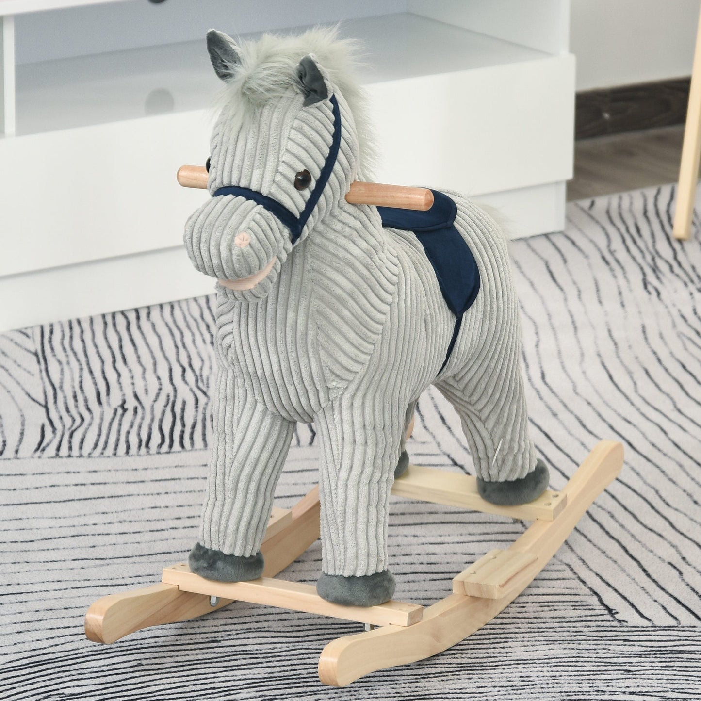 Striped Rocking Horse | 3-6 years - Borgè