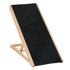 Pawhut ramp for dogs and cats up to 75kg folding non -slip and adjustable folding - Borgè