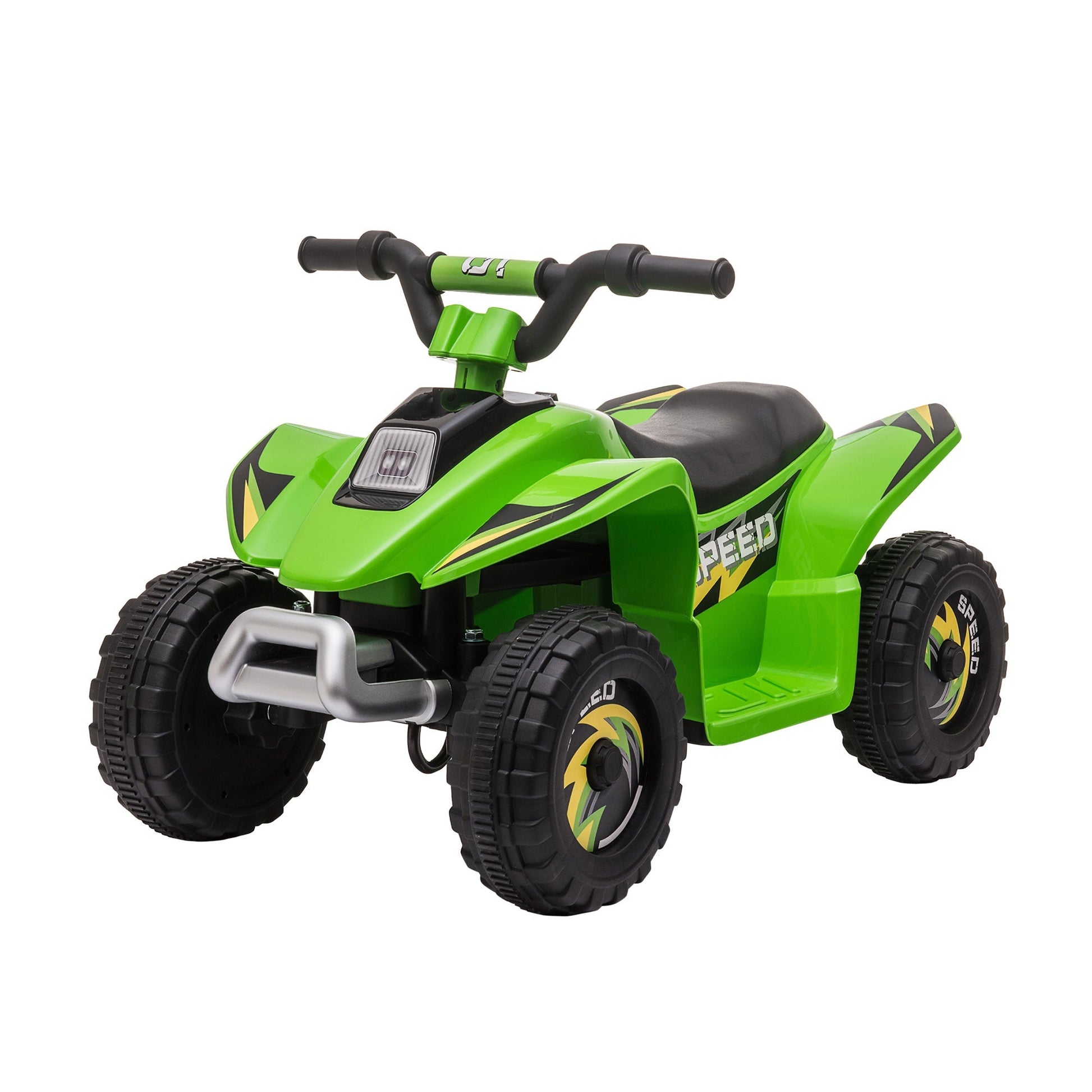 Quad for electric children with rechargeable 6V - green battery - Borgè