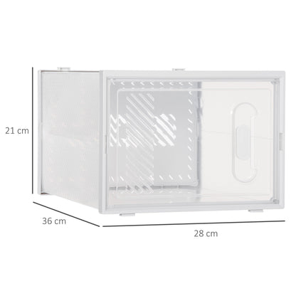 Mobile Mobile Modular Space Modular, 8 cubes 28x36x21 cm in plastic PP, white - Borgè