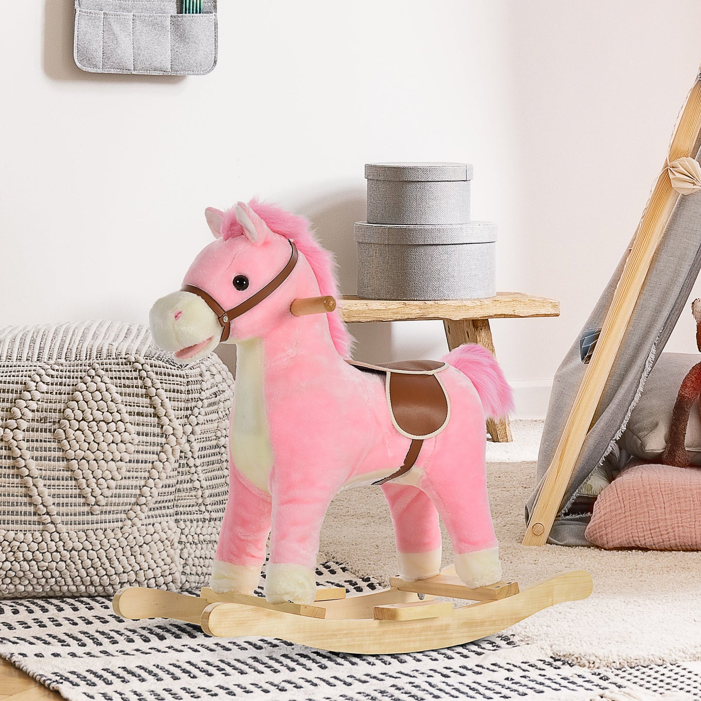 Pinky Rocking Horse | 36-72 Months