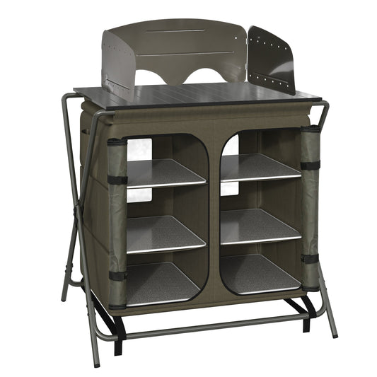 Folding Camping/Picnic Storage Cabinet - Borgè