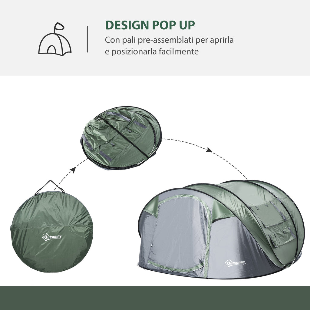 Camping Tent for 4-5 people - Borge' Group Limited