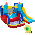 Inflatable Castle 4 in 1 Children 3-8 Years, Slide and Pool, 265x260x200cm - Borge' Group Limited