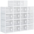Mobile Mobile Modular Space Modular, 18 cubes 28x36x21 cm in plastic PP, white - Borgè