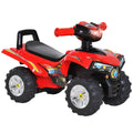 quad toy toy for children with 4 wheels clacson music light 60 Ã— 38 Ã— 42cm in red pp - Borgè