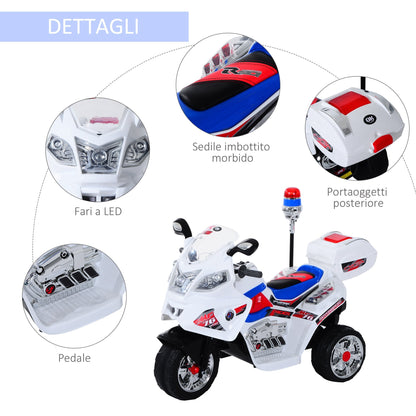 Motor Motor motorcycle for children 3 wheels with music, lights 112 Ã— 51 Ã— 72.5cm - Borgè