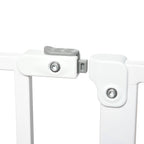 PAWHUT Safety gate for extendable dogs from 75-145cm, in steel and ABS - Borgè