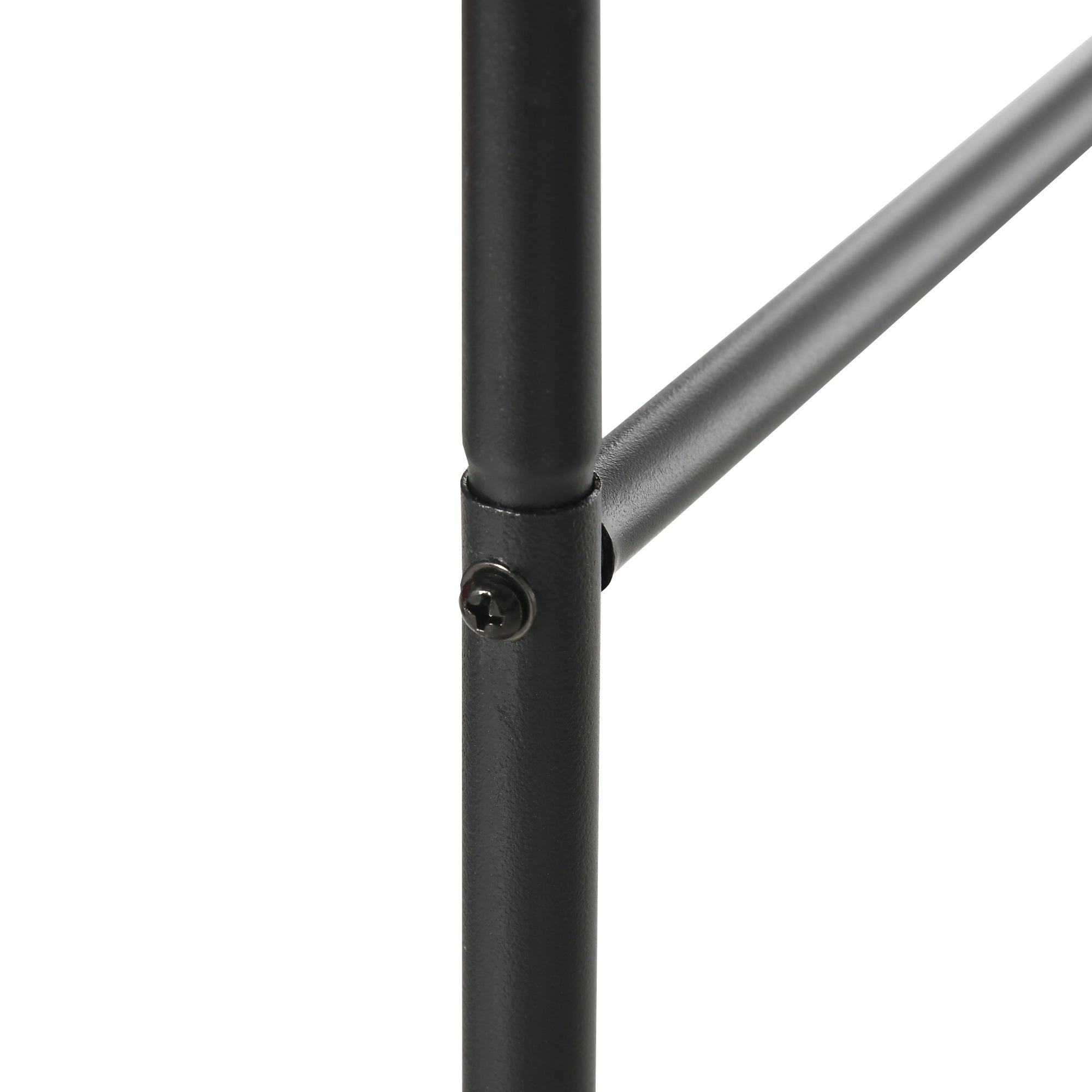 Outsunny arch for metal and outdoor metal climbing, 140x40x240cm, black - Borgè