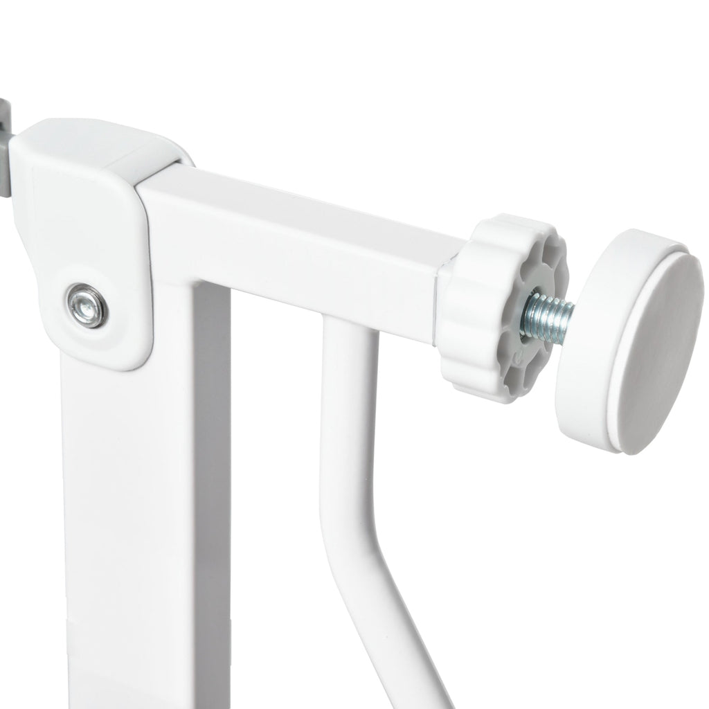 PAWHUT Safety gate for extendable dogs from 75-145cm, in steel and ABS - Borgè