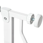 PAWHUT Safety gate for extendable dogs from 75-145cm, in steel and ABS - Borgè