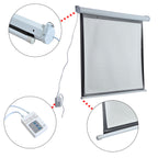 Screen Motorized Projecter / Home Cinema 84'' White | - Borgè