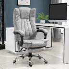 VATER ARMER OFFICE IMADANT MASSANT, HEIGHT AND RECLLUSION adjustable with footrests - Grey - Borgè