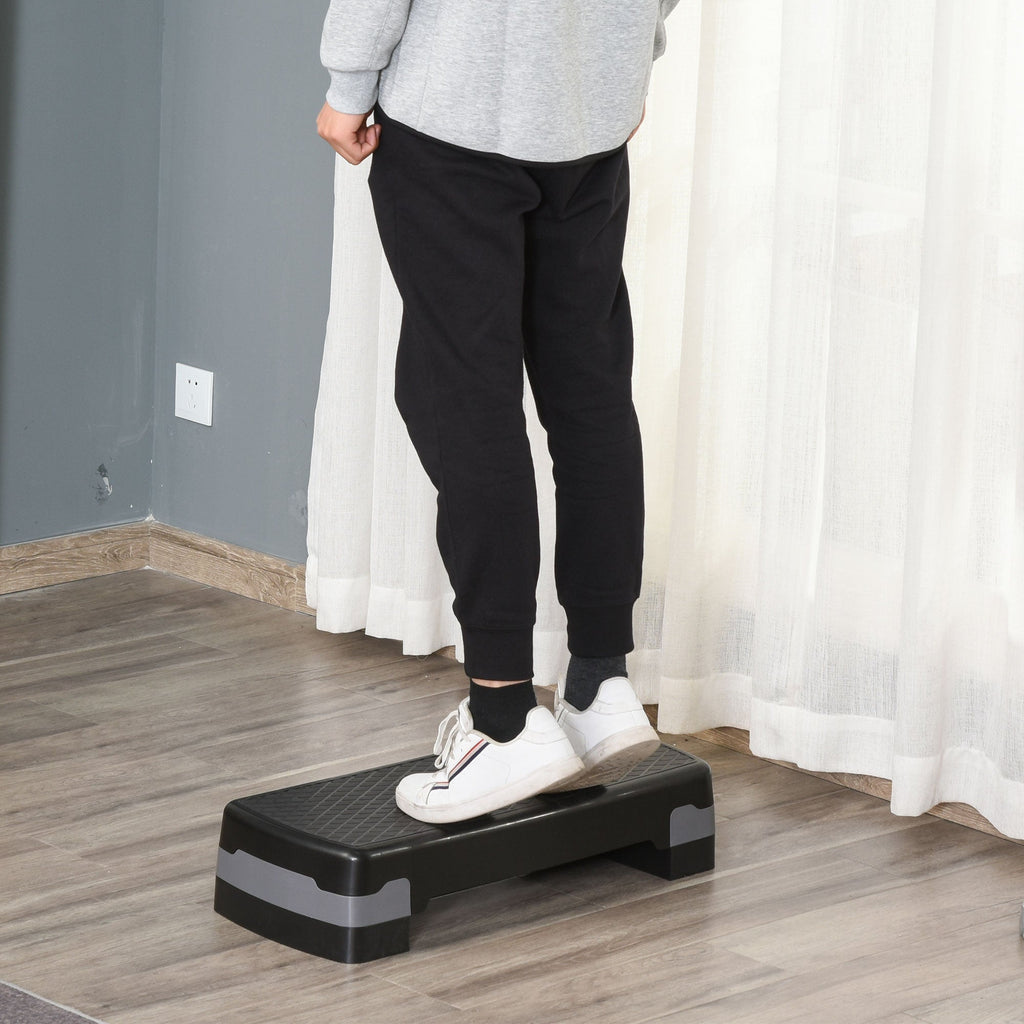 Fitness Step 10cm/15cm adjustable Height, 68x29cm - Borge' Group Limited