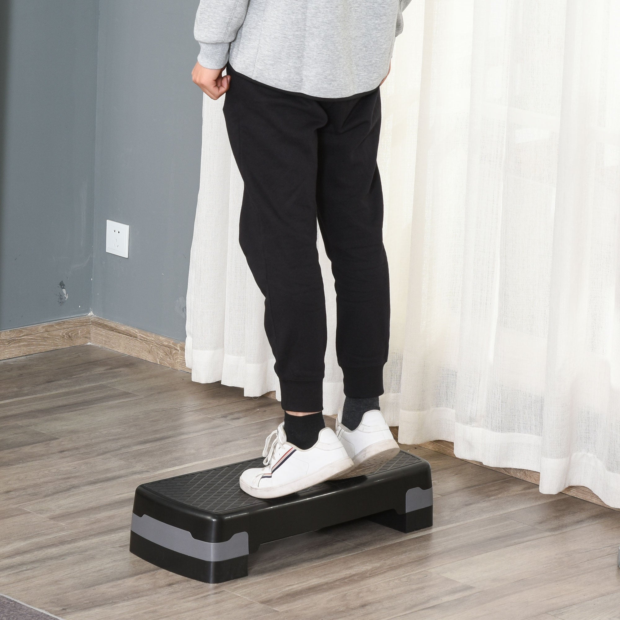 Fitness Step 10cm/15cm adjustable Height, 68x29cm - Borge' Group Limited