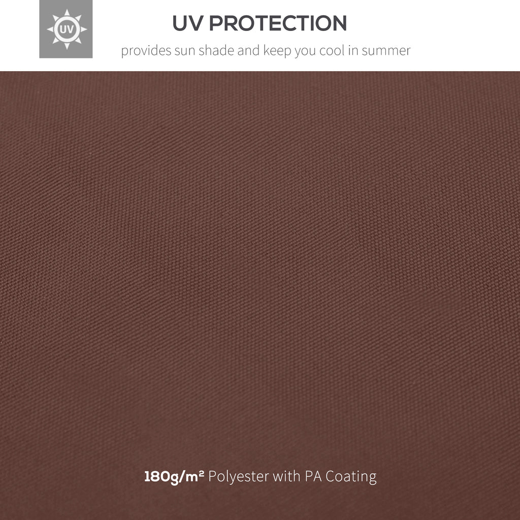 Outsunny spare roof for 3x3m gazebo at 2 levels and UV -resistant, coffee resistant - Borgè