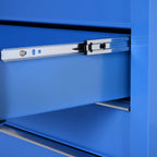 Homcom workshop trolley with 5 workpieces labor doors 67.5x33x77cm - Borgè