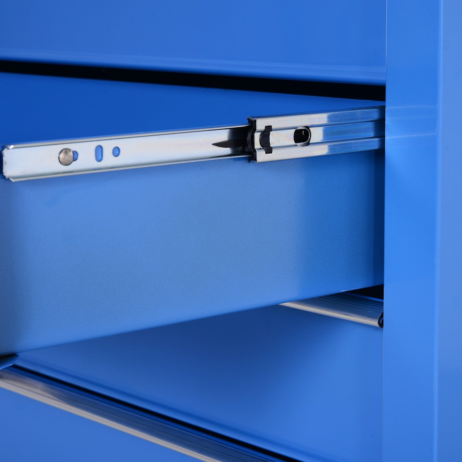 Homcom workshop trolley with 5 workpieces labor doors 67.5x33x77cm - Borgè