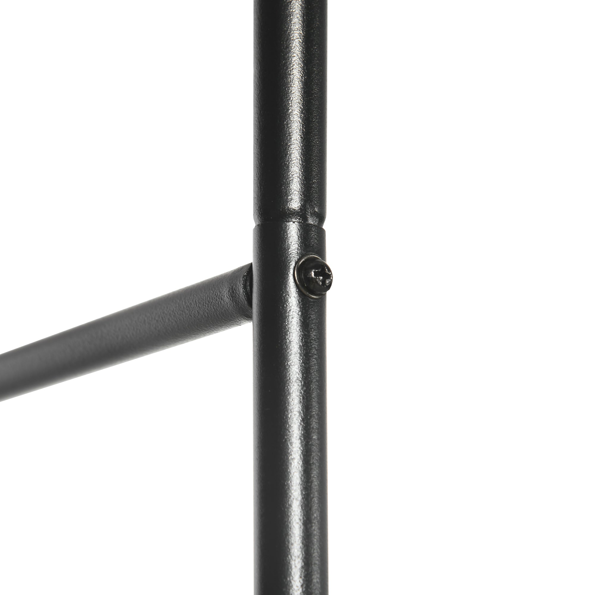 Outsunny arch for metal and outdoor metal climbing, 140x40x240cm, black - Borgè