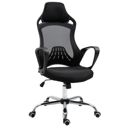 Ergonomic Office Chair Vesting Gaming Gaming chairs in breathable network fabric with large black armrests