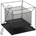 Portable Black Garden Firepit / Brazier - Borge' Group Limited